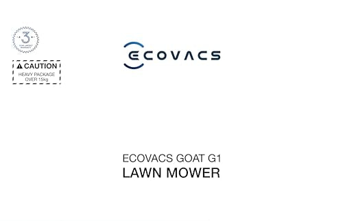 ECOVACS GOAT G1 Mähroboter ohne Begrenzungskabel für Gärten bis 1600 qm