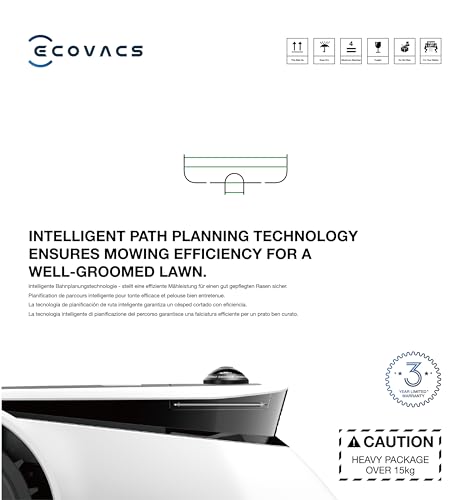 ECOVACS GOAT G1 Mähroboter ohne Begrenzungskabel für Gärten bis 1600 qm