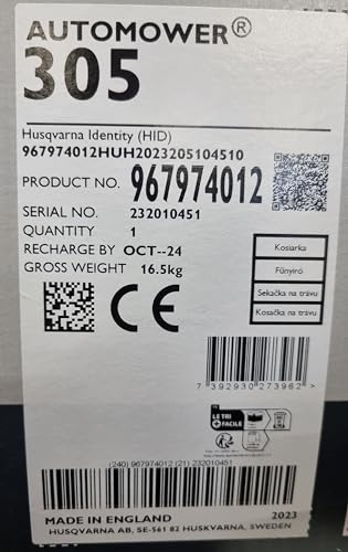 Husqvarna Automower 305 Granitgrau 39 Messer Neueste Software