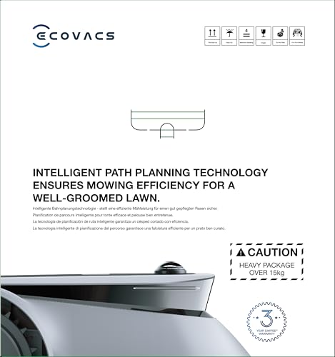 ECOVACS GOAT G1-800 Mähroboter ohne Begrenzungskabel 800㎡