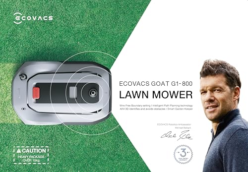 ECOVACS GOAT G1-800 Mähroboter ohne Begrenzungskabel 800㎡