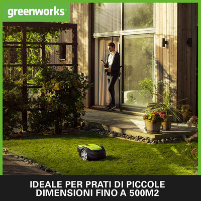 Greenworks Optimow M Rasenmäherroboter