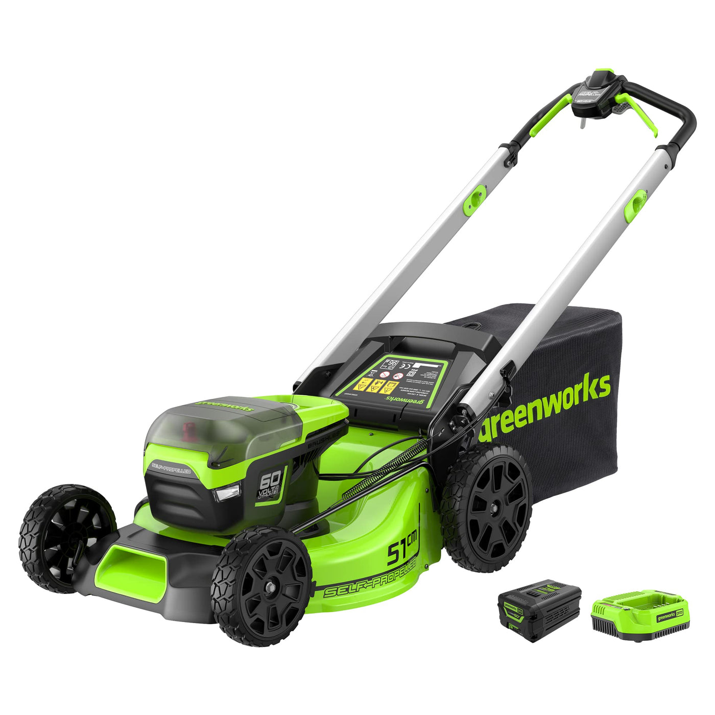Greenworks Pro 60V 51cm Brushless Nascower
