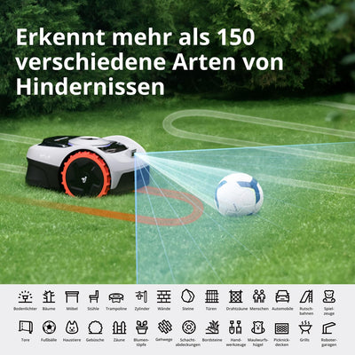 Navimow i105E Mähroboter ohne Begrenzungskabel 500 m²