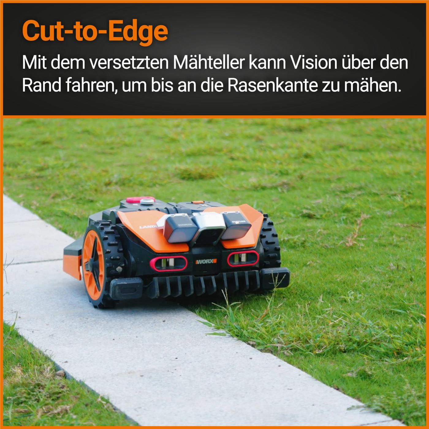 WORX Landroid Vision M600 Mähroboter WR206E.1