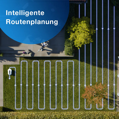 ECOVACS GOAT G1 Mähroboter ohne Begrenzungskabel für Gärten bis 1600 qm