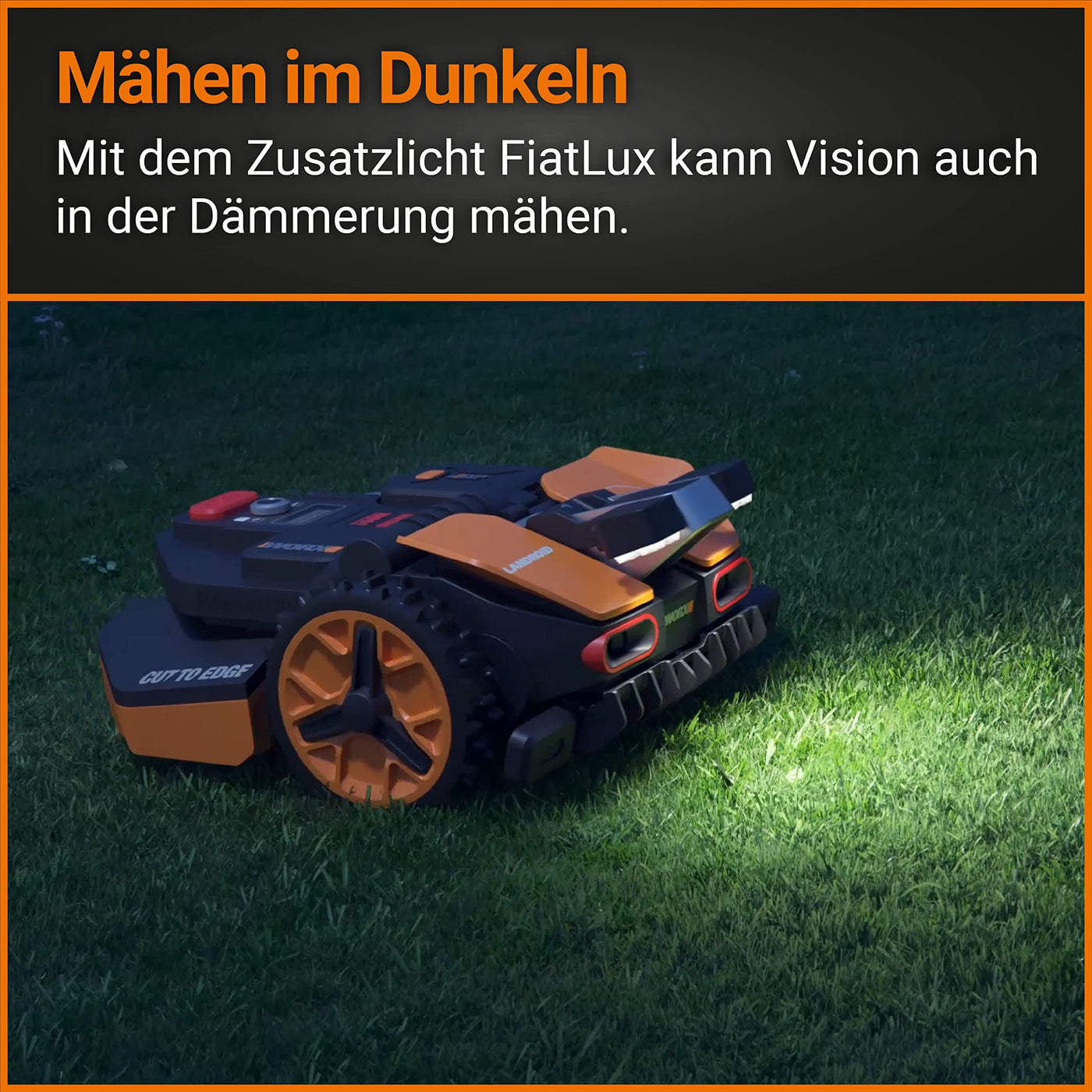 WORX Landroid Vision L1600 Mähroboter WR216E.1