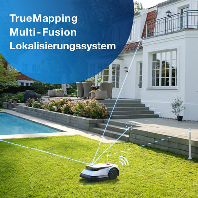 ECOVACS GOAT G1 Mähroboter ohne Begrenzungskabel für Gärten bis 1600 qm