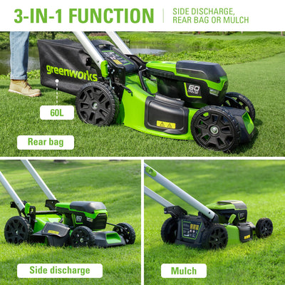Greenworks Pro 60V 51cm Brushless Nascower