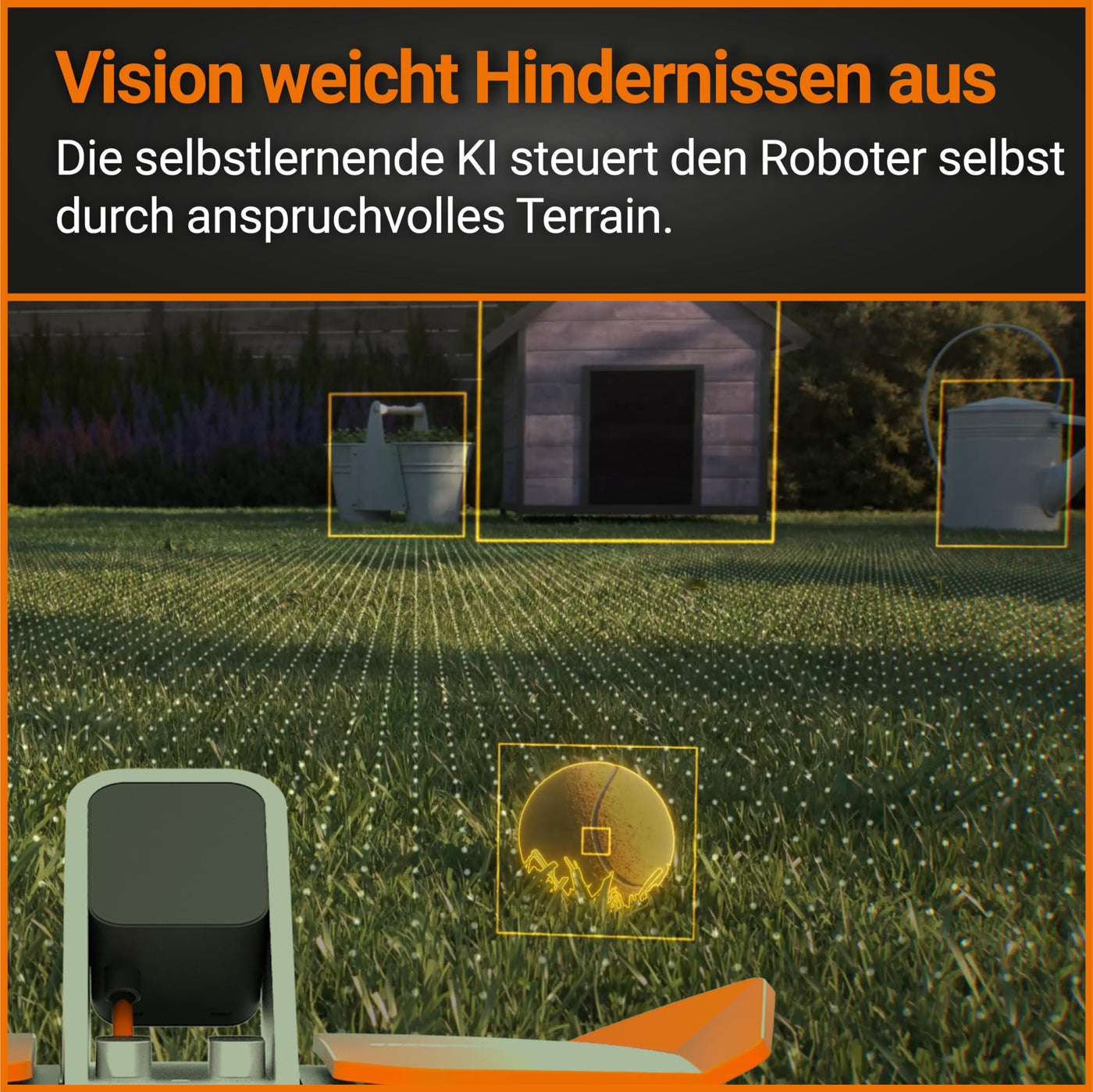 WORX Landroid Vision M600 Mähroboter WR206E.1