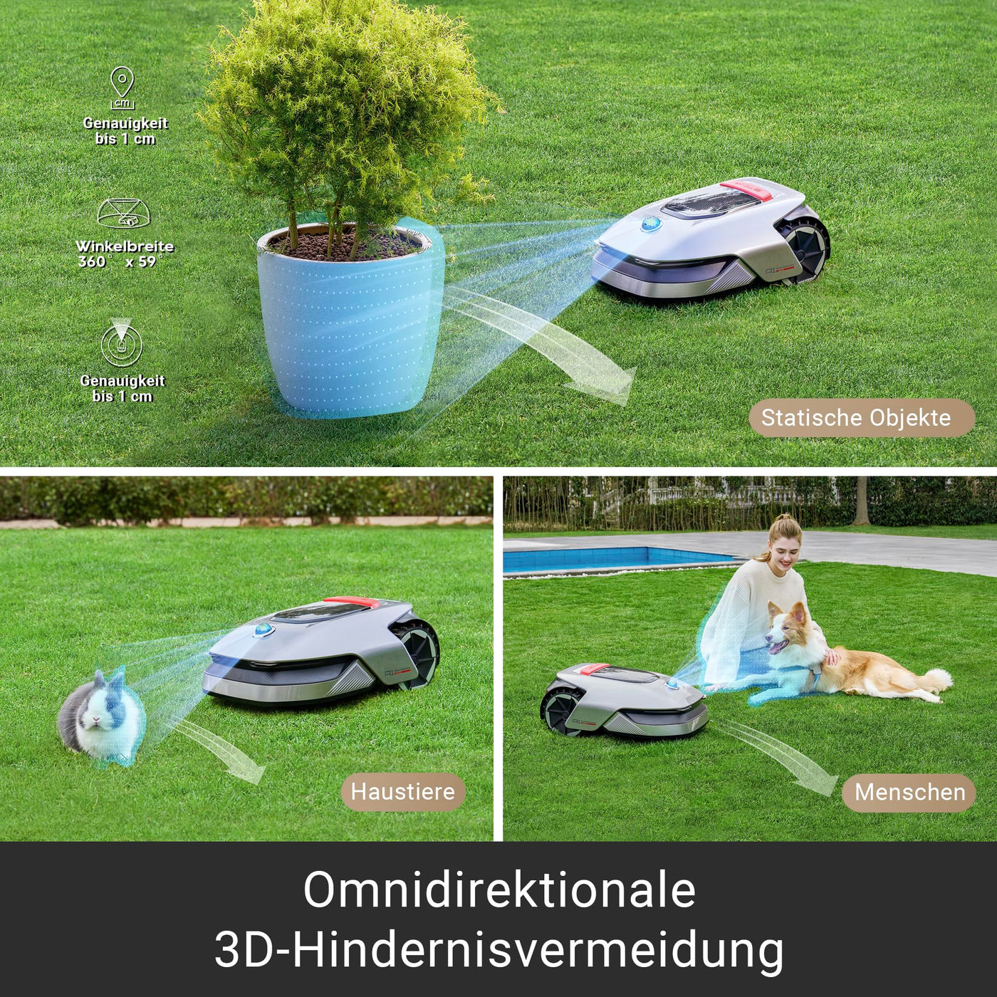 Dreame Intelligent Mähroboter Mower A1, Rasenmäher Roboter